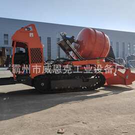 HT300/400 水泥搅拌罐 小型砂浆搅拌均匀出料设备