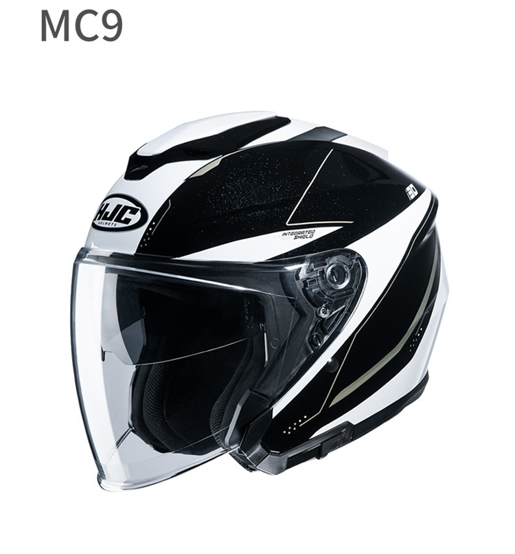 Knight Net i30 Double Lens Motorcycle Riding Helmet 3/4 Half Helmet Scooter