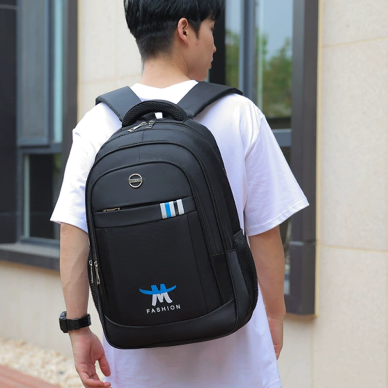 Men's backpack, laptop, capacious school bag for elementary school students for traveling, high-quality style, business version