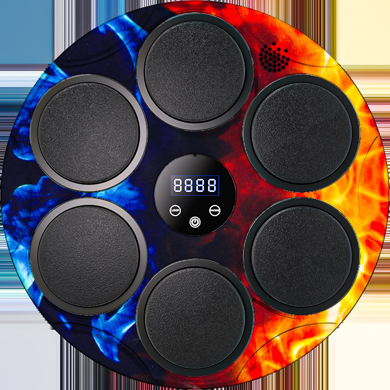 Bluetoothスマート音楽ボクシングターゲット、ボクシングトレーニングデバイス、壁掛けターゲット、格闘技パンチングマシン、反応ターゲット、フィットネス機器、カスタムメイド|undefined