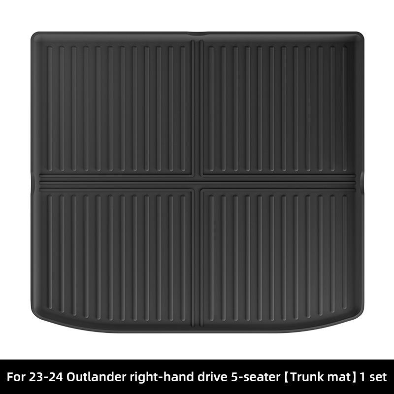 Oulande – Floor Mats for Modelə uyğun ayaqaltı - 23-24-outlander-trunk-mat-5-seatsleft-and-right-hand-drive