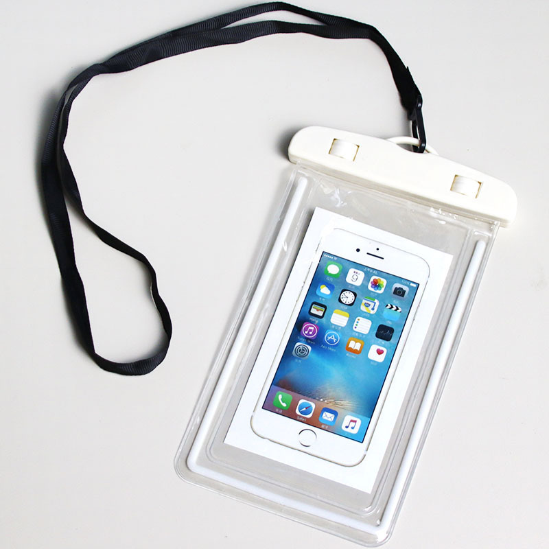 スポット屋外水泳蛍光携帯電話防水バッグ pvc ダイビングラフティング発光タッチスクリーンカメラ携帯電話防水ケース|undefined