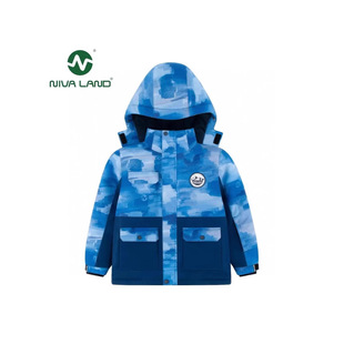 Nweiland genuine goods Winter Boys and Children's Cotton Ski Suit Weatherproof Thickened Jacket