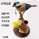 Voice Control Simulation 521 Creative Cute Simulation Voice Control Bird Ornaments Room Desktop Home Decoration Ornaments