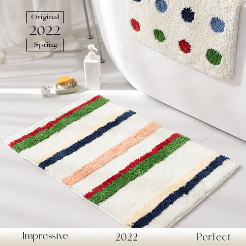 Minimalist Rugs Fresh Instagram Living Room Coffee Table Mat Colorful Grid Bedroom Rugs Nordic Entrance Door Mat