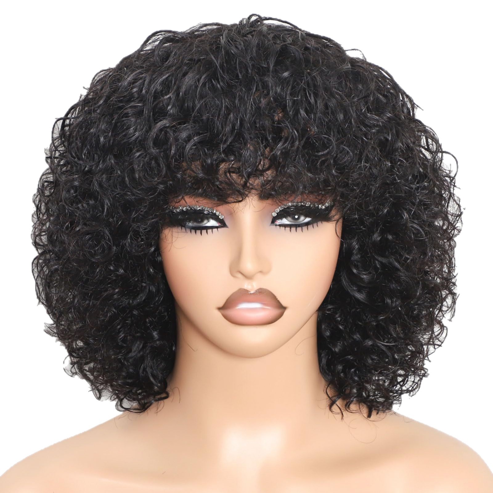 Pequeño rollo africano cabello largo cabello completo cubierto de cabello suizo red real wig transfronterizo exclusivo para el espectáculo de ventas directas de fabricantes