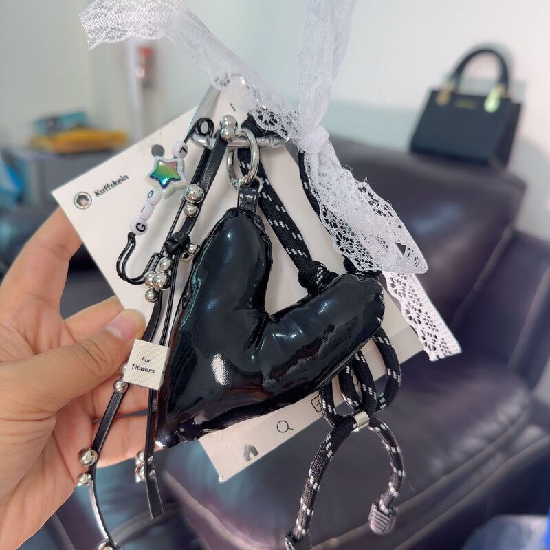 [In-Stock Tiktok Hot Item] Ins Xiaohongshu Hot Item In-Stock DIY Bag Beaded Pendant Wholesale Miu Series Bag