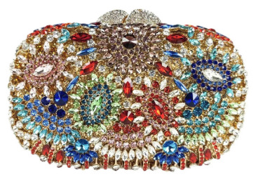 Crystal Clutch Bag Factory Wholesale Order Diamond Banquet Bag image 17