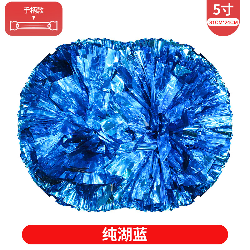 Porristas Bola de flores porristas mano flor mano sacudida flor danza rendimiento mano flor porristas flor bola de color rendimiento