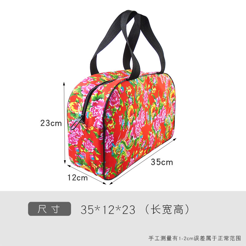 Bolsa de baño portátil noreste bolsa de baño de flores grandes bolsa de lavado de viaje para hombres bolsa de almacenamiento portátil de gran capacidad para mujeres