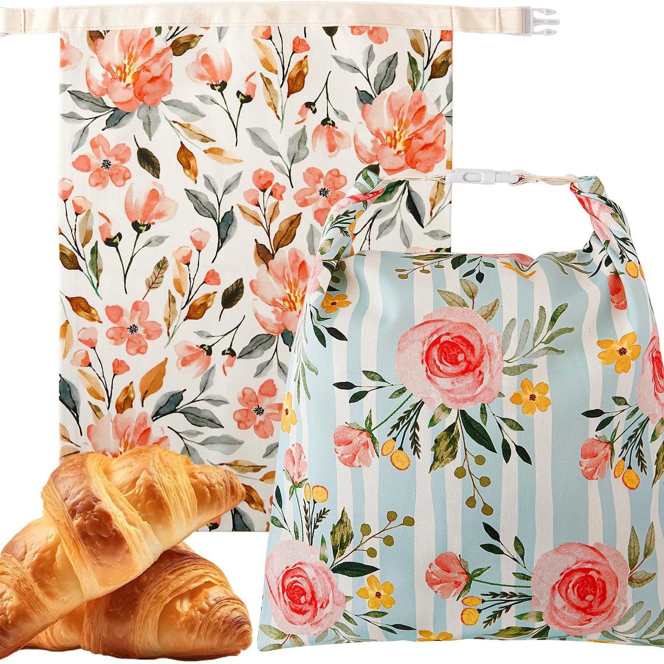 源头工厂跨境爆款蜂蜡面包袋蜂蜡布食品级生鲜水果面包收纳面包袋