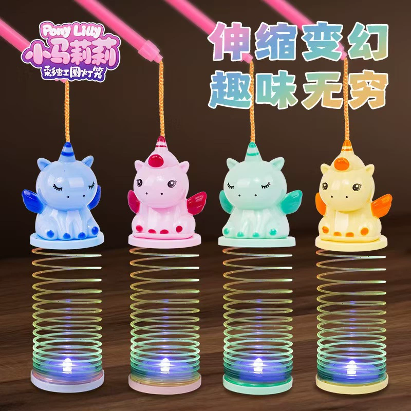 Картонный handheld Slinky, flashlight, игрушка, новая коллекция, оптовая продажа
