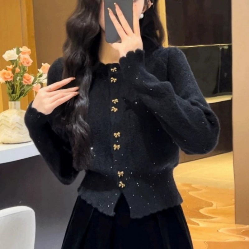 (), красный осенний кардиган, свитер, куртка, стиль Chanel, френч стиль
