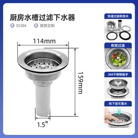 下水;水槽配件;其他卫浴洁具