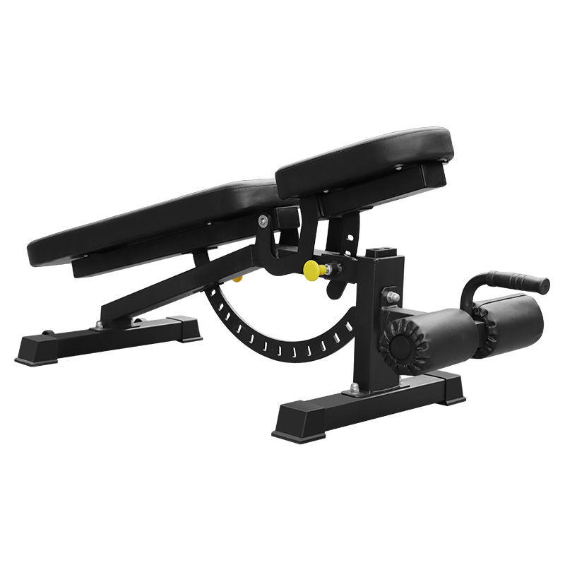 Personalizado multifuncional de cabello de cabello interior equipo de entrenamiento de fitness doméstico conjunto de entrenamiento de taburete de empuje reclinado entrenador de placa reclinada