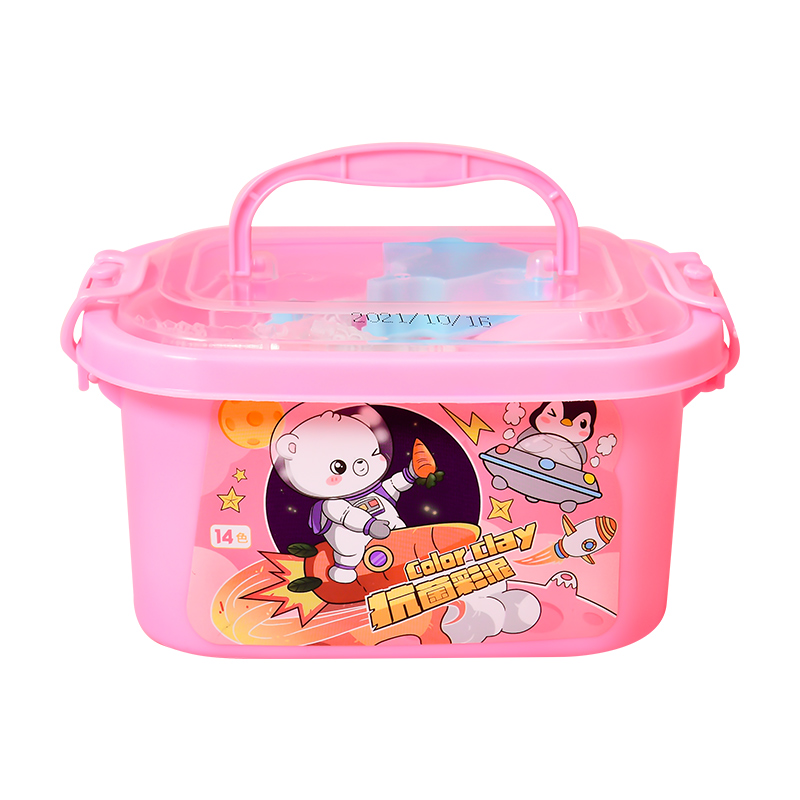 6BVQ橡皮泥轻粘土彩泥模具按压工具套装玩具模型像皮泥手工制