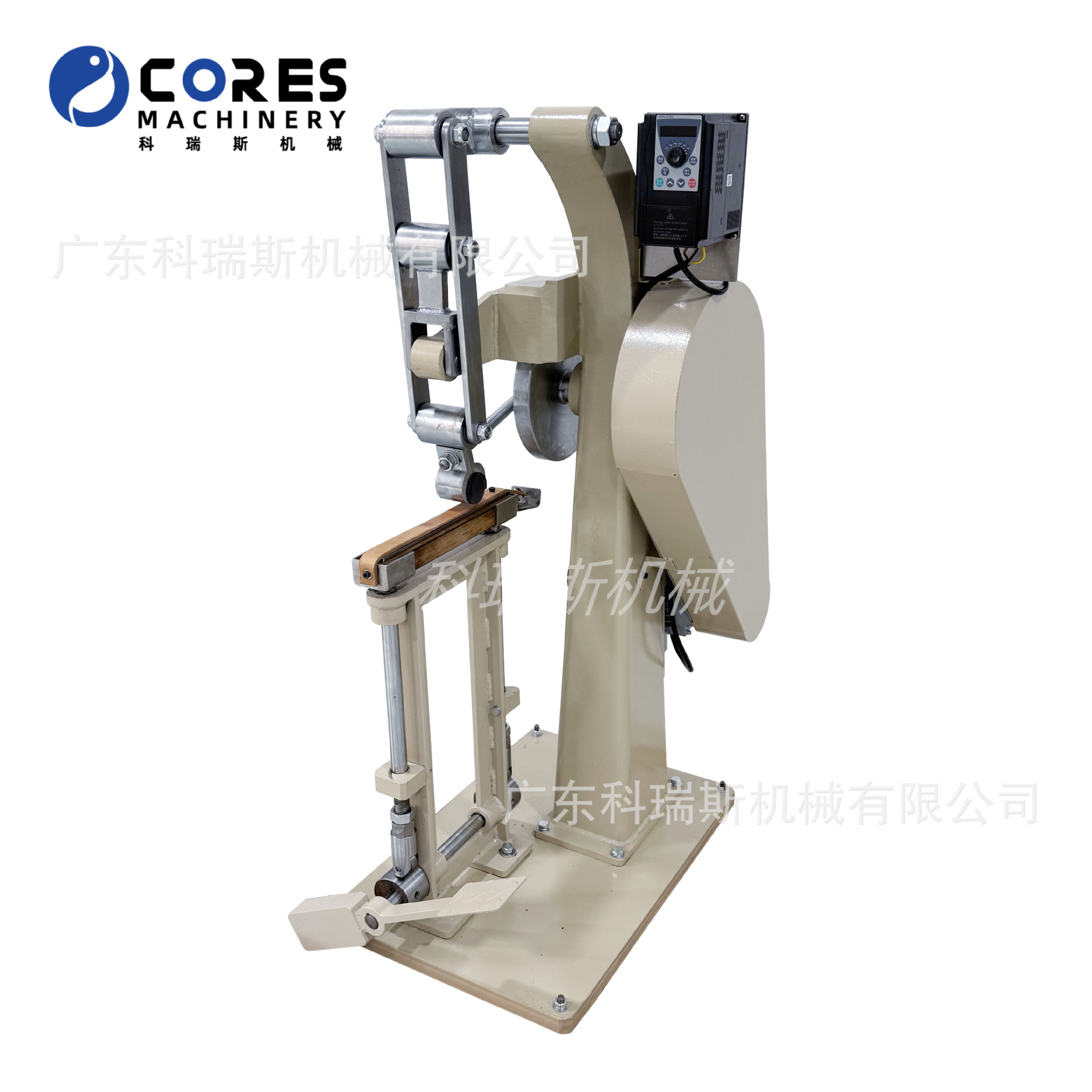 厂家直销踏板式鳄鱼皮压光机打光机