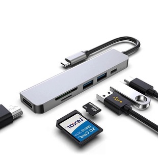 �F؛�羳usbc�������Uչ��6��1macbook�֙Ctypec�Uչ�]HUB��PD