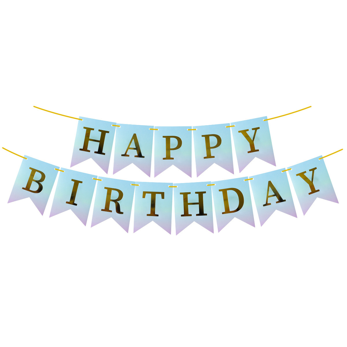 Gradiente Gold Stamping Fishtail