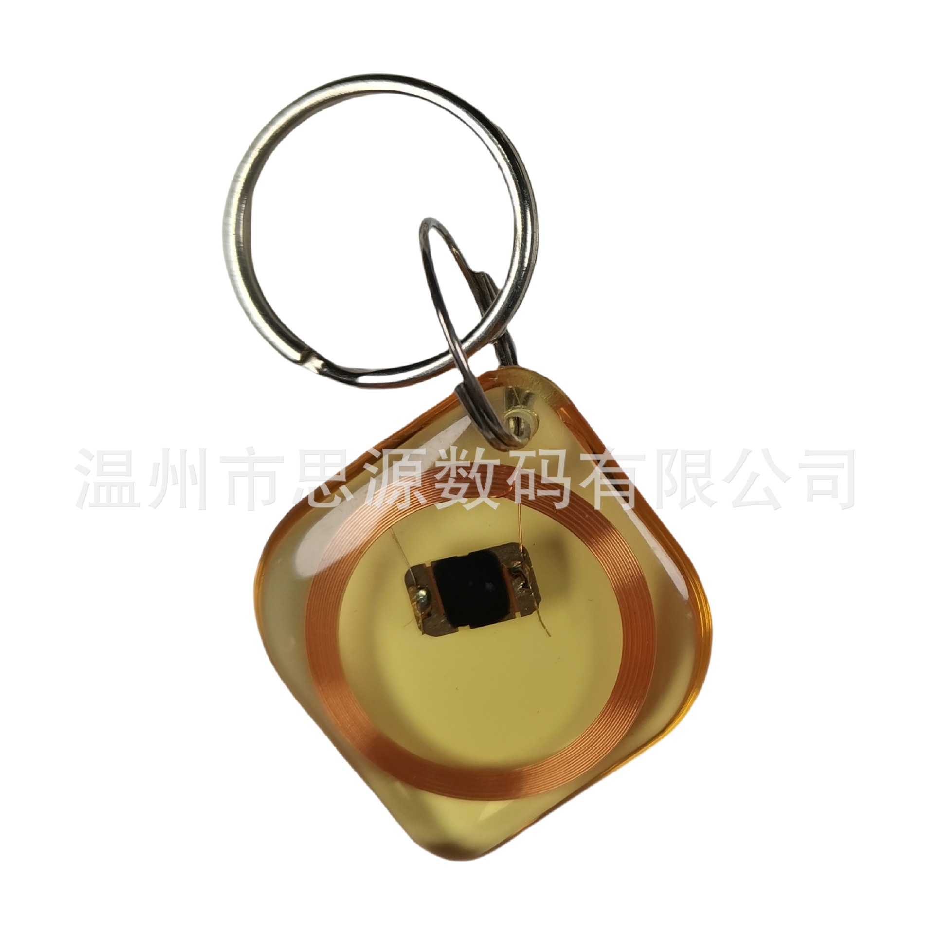 RFID感应钥匙扣 IC透明卡可读可写 射频门禁智能锁卡 量大优惠