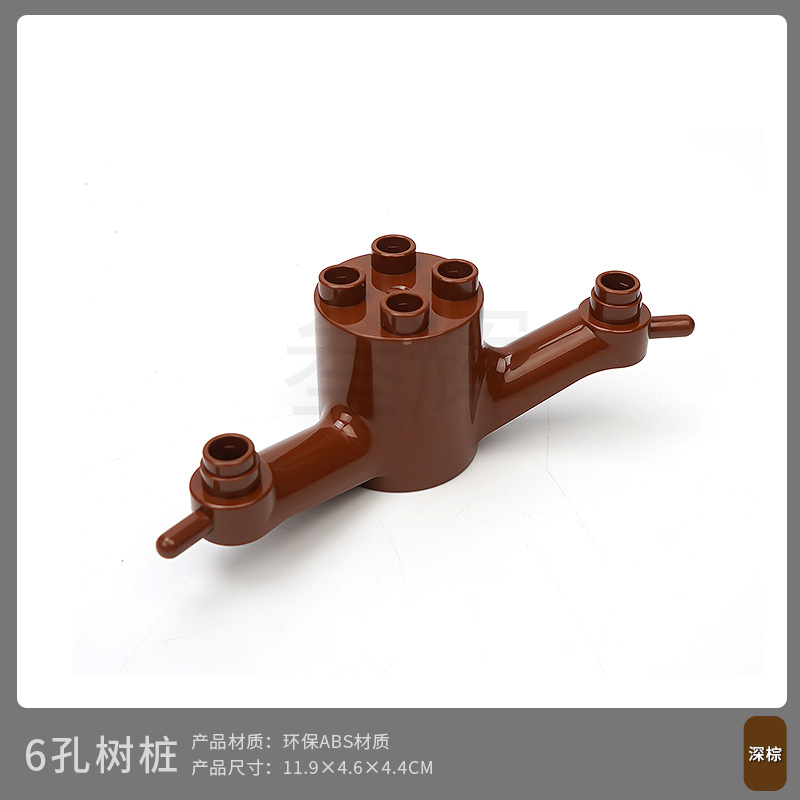 Пень с 6 отверстиями