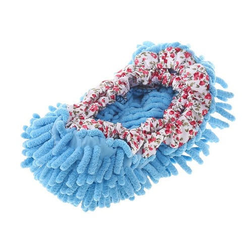 Lazy floor mopping slippers lazy rag mop cloth replacement wooden floor cleaning chenille shoe cover