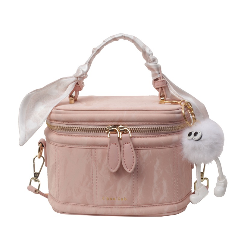 Bolsos versátiles sencillos de alta calidad para mujeres 2026 primavera y verano nuevo nicho bolso de cubo de diseño coreano bolso de hombro