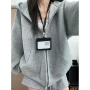 新款连帽秋冬宽松上衣