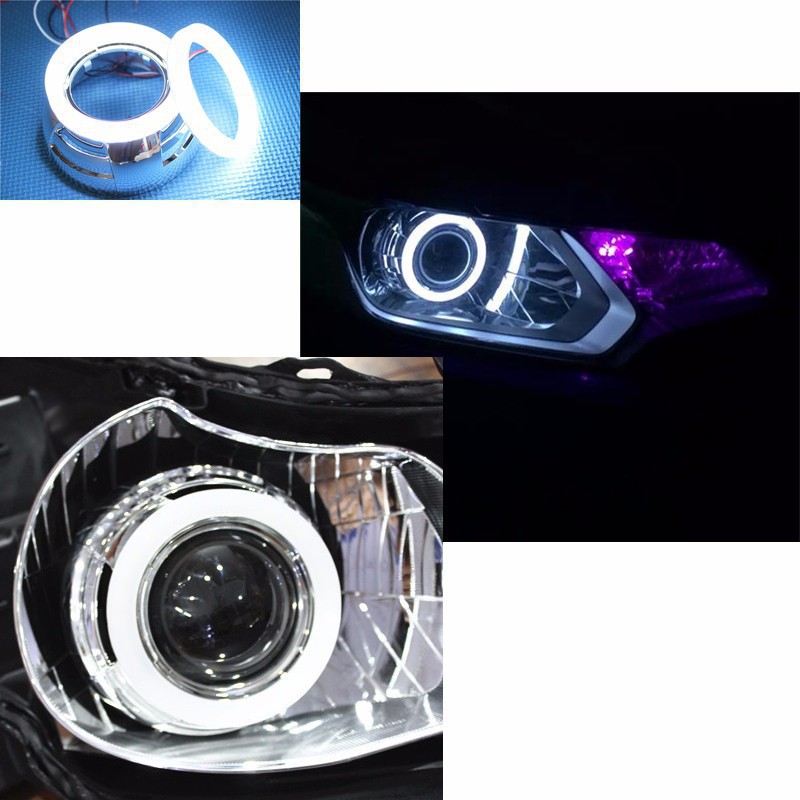 Car and motorcycle angel eyes light 60MM70MM80MM90MM100MMLed headlight DRL daytime driving