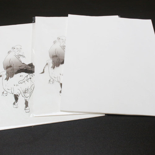 Calligraphy and painting rice paper raw Xuan 8K art calligraphy practice paper 30 sheets of blank brush paper 4 open Chinese painting practice rice paper