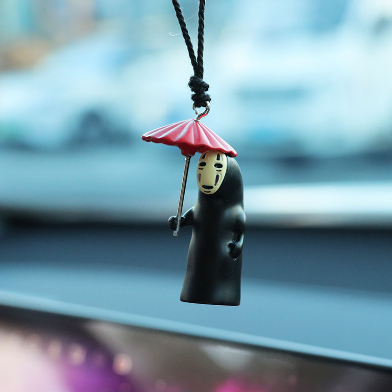 Cross-Border Scarecrow, Totoro, Buzz Lightyear Umbrella, Cute Ghost Car Decoration Supplies, Car Pendant, Decorative Pendant