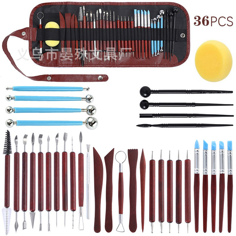 Multifunctional Pottery Tools Red Set Soft Clay Sculpting Tools Clay Carving Knife DIY Sculpture Modeling Kit Multifunctional Pottery Tools Red Set Soft Clay Sculpting Tools Clay Carving Knife DIY Sculpture Modeling Kit
