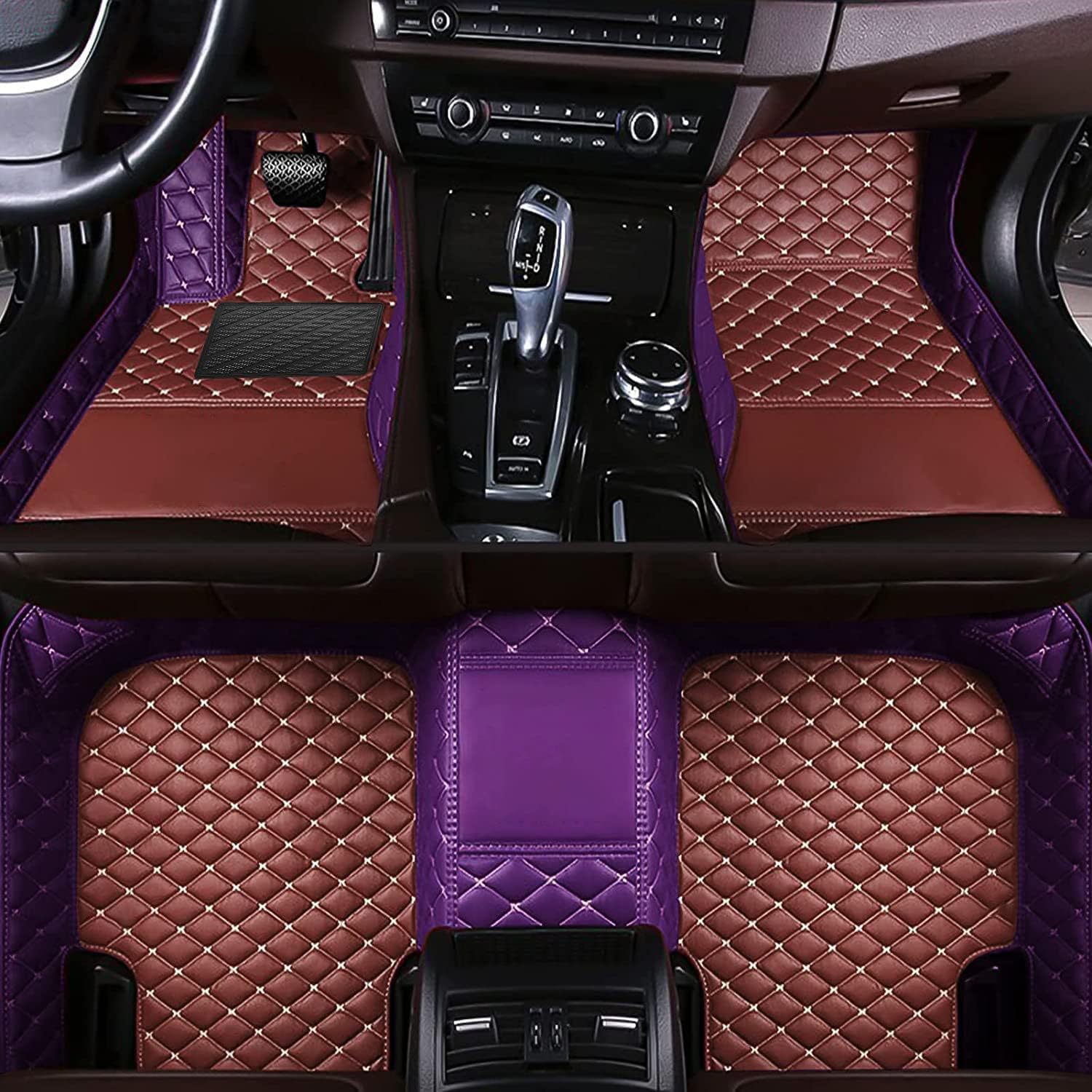 Suitable for LADA Granta LADA Granta all-day car special leather single-layer color matching car mat