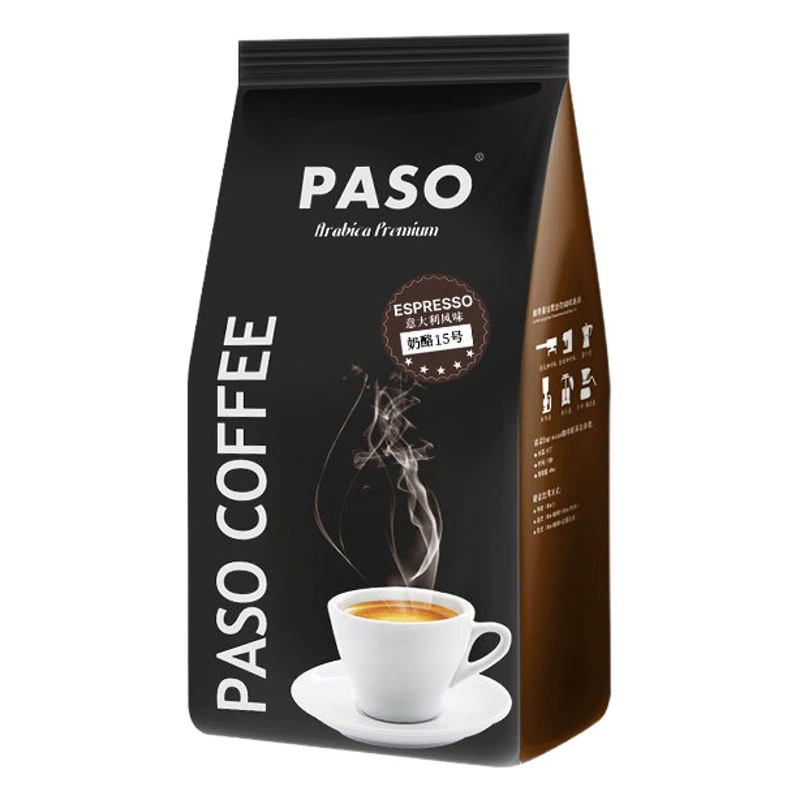 Кофе в зернах оптом, черный кофейный порошок, измельчиемый порошок, смесь эспрессо No 28, кофе в зернах, коммерческий, 454 г