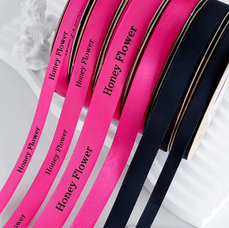 Роза красная лента Флойд букет роз упаковка ленты букет торт украшения атласная лента подарочная коробка бант