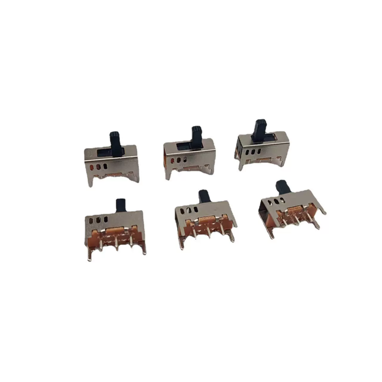 拨动开关三档2档波动微型拨动电源开关贴片插件式环保耐高温开关