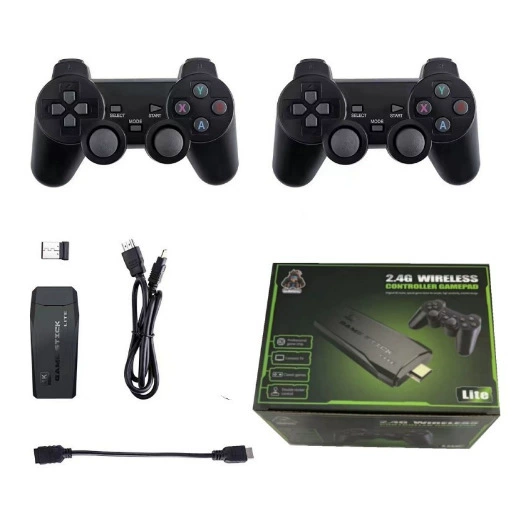 M8 игровая консоль Y3 U Bao беспроводная 2.4G PS1 TV 3D консоль HDMI HD 4K 20000 игр