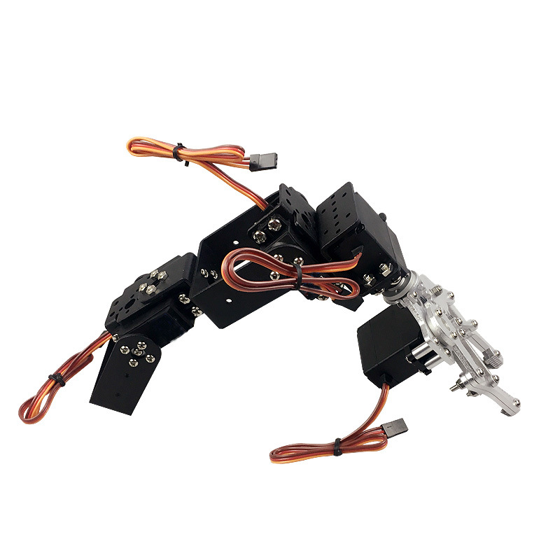 4自由度机械臂超大夹持器爪子车载机械手臂A-rduinoDIY机器人配件