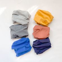 秋冬纯棉围脖加长加宽韩式儿童脖套防风护颈护脸加厚百搭宝宝围巾