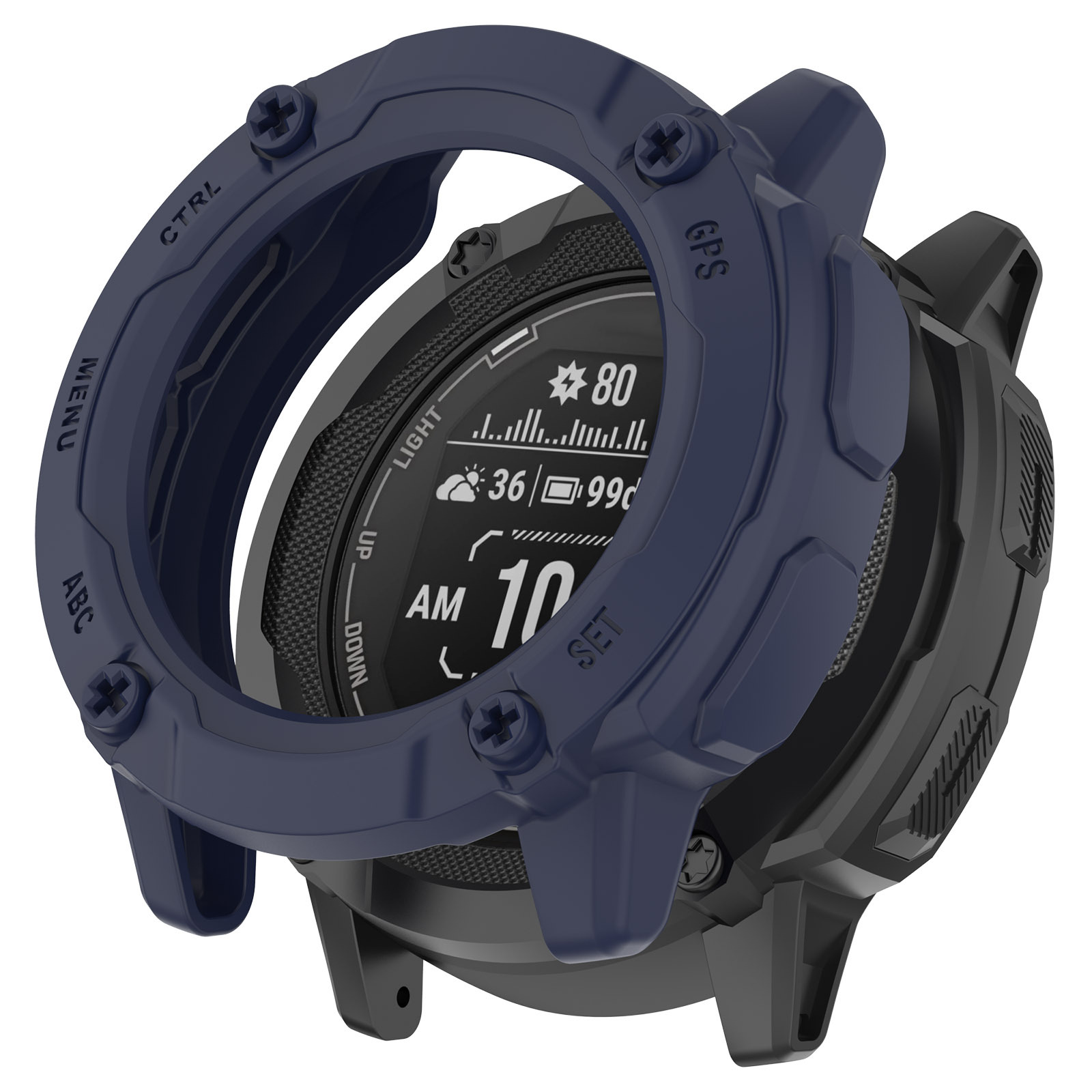 Suitable for Garmin instinct 2X protective case. Garmin Instinct 2X skeletonized armor watch case undefined