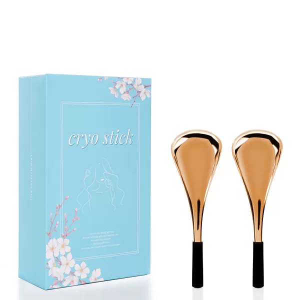 Ice scoop rose gold + black, internal blister