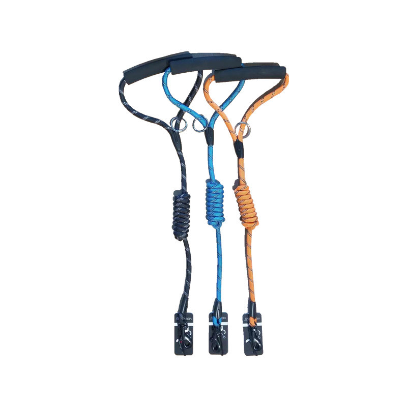 Fournitures pour animaux de compagnie à prix réduit, laisse pour chien, soie réfléchissante, poignée ronde en mousse de corde, résistante à l'usure et confortable_voghion.com
