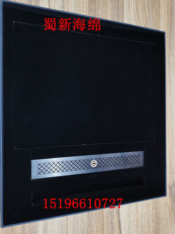 厂家供应黑色白色表各色绒布缓冲包装泡沫/EVA表绒布快递包装