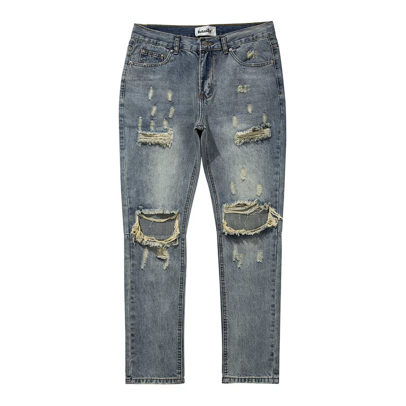 Джинсы в стиле ретро, 2022, Slim fit