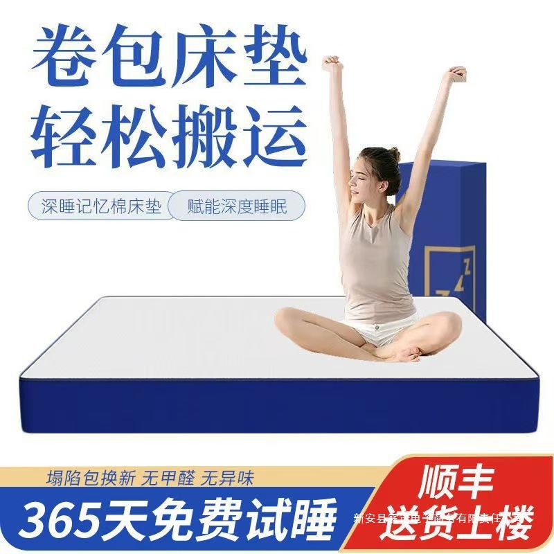Premium Blue Box Simmons Mattress Independent Pocket Spring Mattress Thickened Latex Mattress
