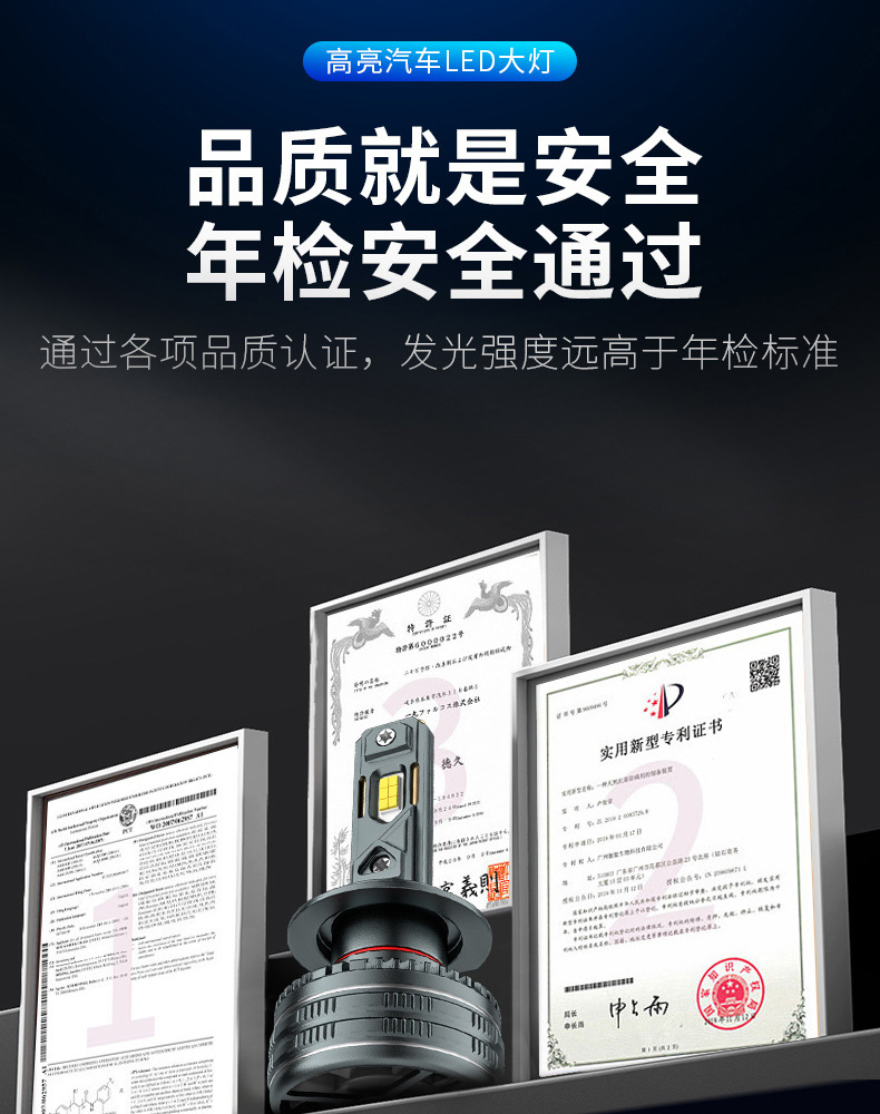 Explosive 140W double copper tube high power car LED headlight h11h4 bulb h7led lamp car led headlight