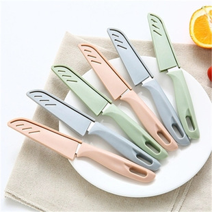 Stainless Steel Fruit Knife Thickened Household Melon and Fruit Peeler Portable Portable Scraping Knife Multifunctional Melon Cutting Knife