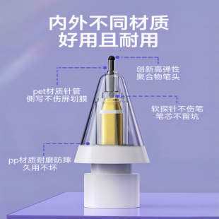 Applicable to Apple applePencil generation second generation transformation needle tube nib damping mute wear-resistant 2B4B paper film