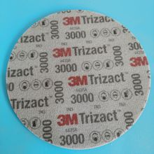 6寸3M3000目5000号金字塔海绵美容抛光砂纸 汽车精密圆盘形02085