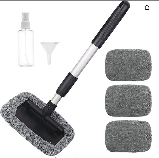 (사각형 접이식 막대 + 회색 천 커버 4개 + 50ML 스프레이 병 1개 + 작은 깔때기 1개)